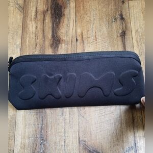 SKIMS Black Toiletry Bag